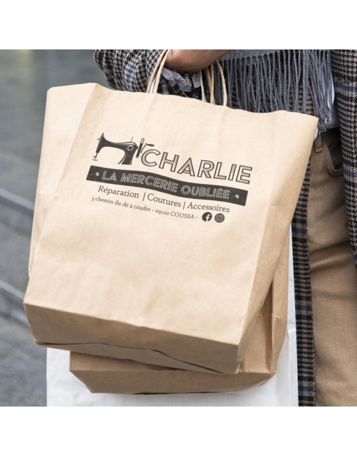 Sac Kraft Marron Recyclé - Écologique, Résistant & Personnalisable Sac Kraft Marron Recyclé - Écologique, Résistant & Personnalisable