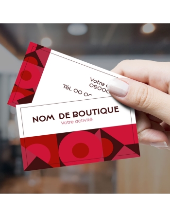 Cartes de Visite Géométric – Design Unique et Mémorable pour Faire Forte Impression.