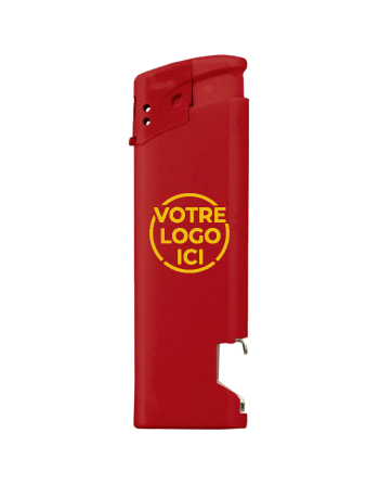Briquet Électronique et Décapsuleur Personnalisé : Le Cadeau Client Idéal pour Artisans et Commerçants