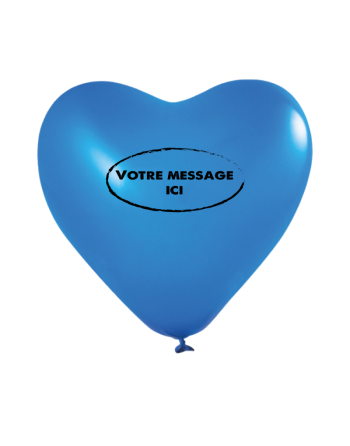 Ballon Cœur Personnalisé 85/95cm | Publicité & Événements |Coeurartisans