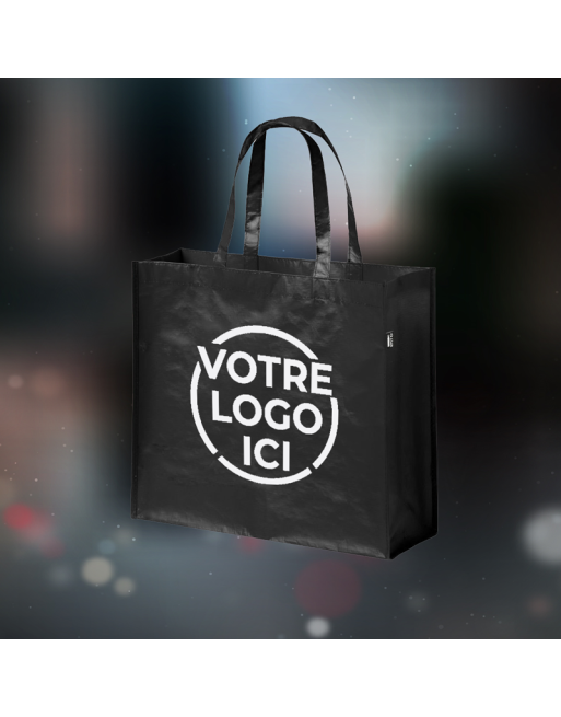 Sac Shopping Personnalisable en RPET – Engagez-vous pour un avenir durable !