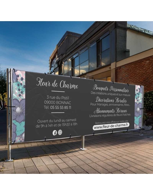 Bâches Publicitaires Ambiance Touchy – Design Élégant et Personnalisation Premium Bâches Publicitaires Ambiance Touchy – Design Élégant et Personnalisation Premium